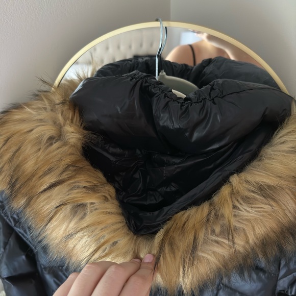 SAM. Millennium faux Fur Trim Down Coat - Picture 16 of 16